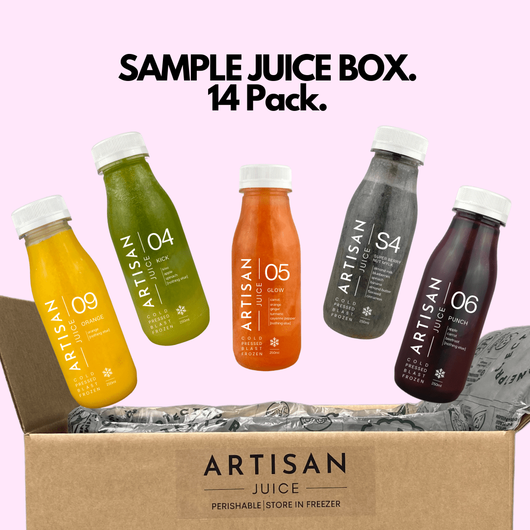 Sample Box – Artisan Juice